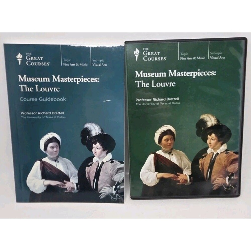 The Great Courses- Museum Masterpieces: The Louvre Course DVD & Guidebook